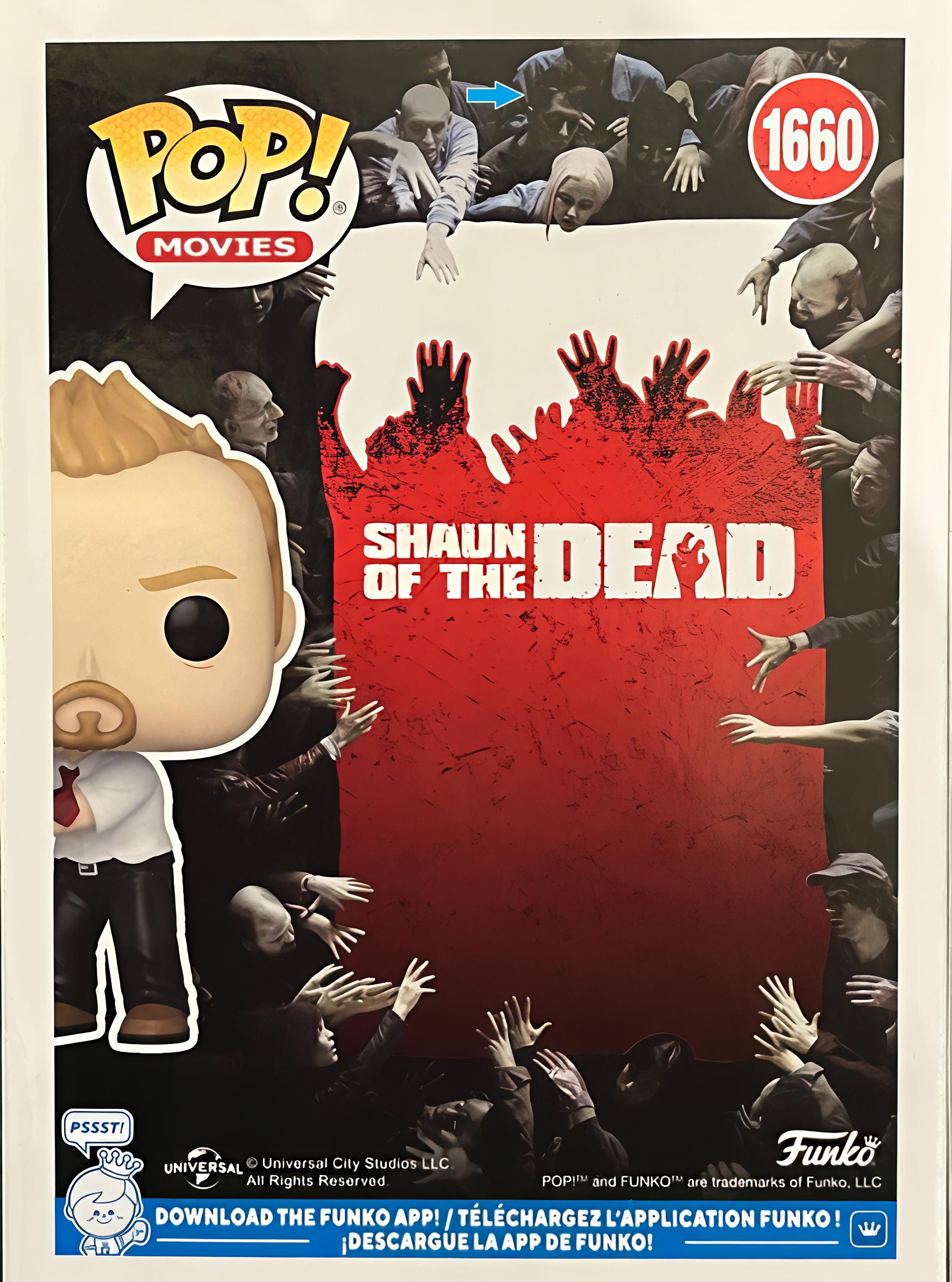 Shaun of the Dead Funko Pop box